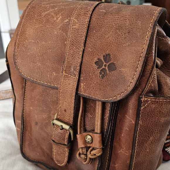 Patricia Nash Leather Backpack - Picture 2 of 11